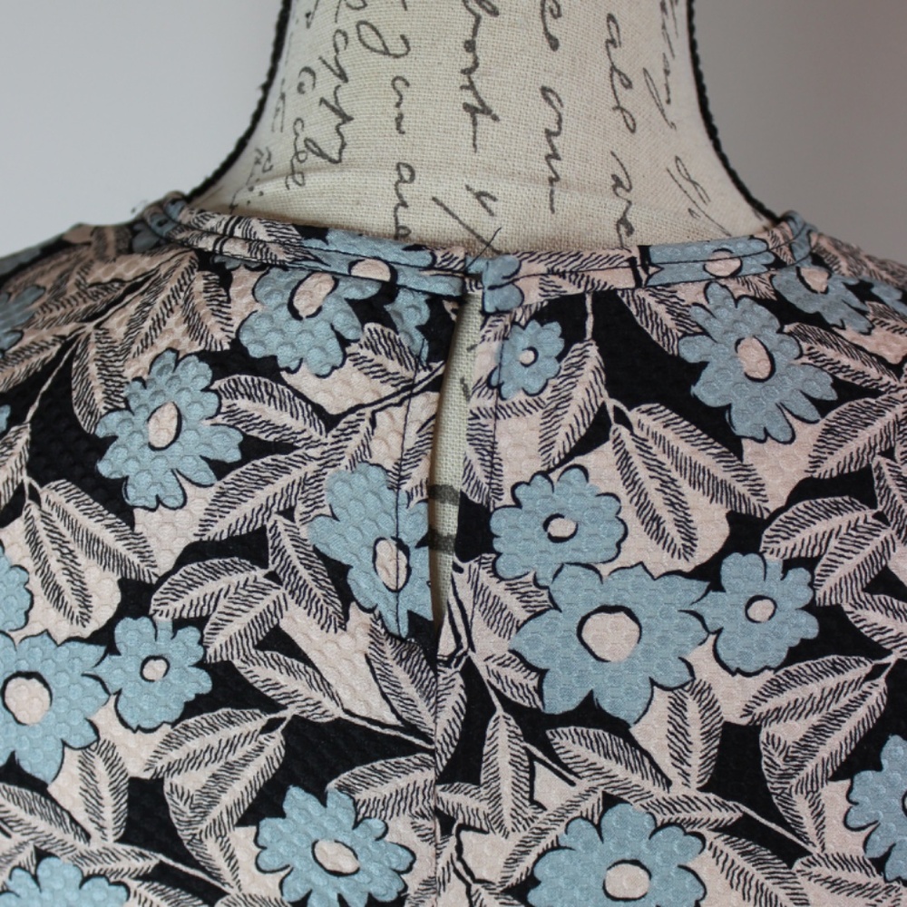 Rebecca Taylor 100% Silk Floral Top - Picture 4 of 10
